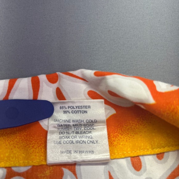 Royal Creations Hawaii Shirt Floral Print Button Up Short Sleeve S‎ Boho Beach - Picture 5 of 7